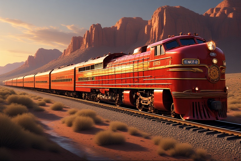 Southwest Chief AI Art 2