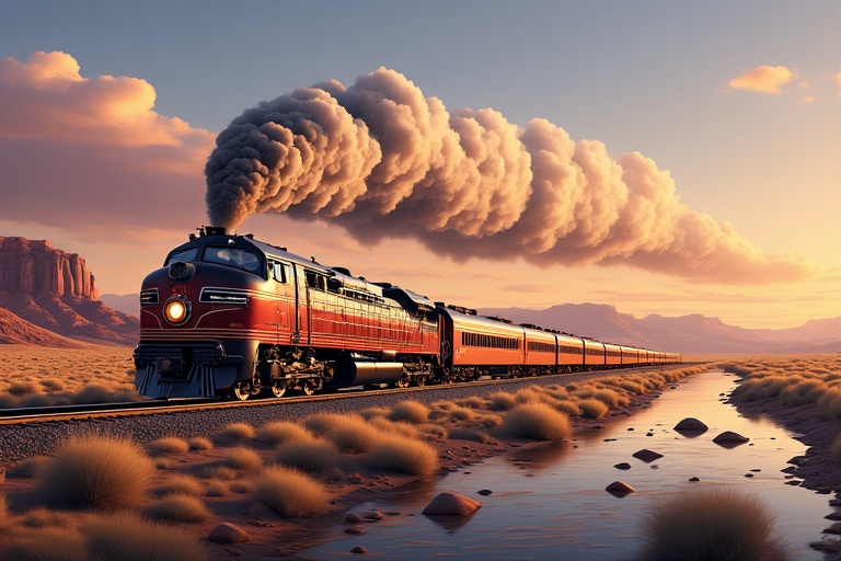 Southwest Chief AI Art 3